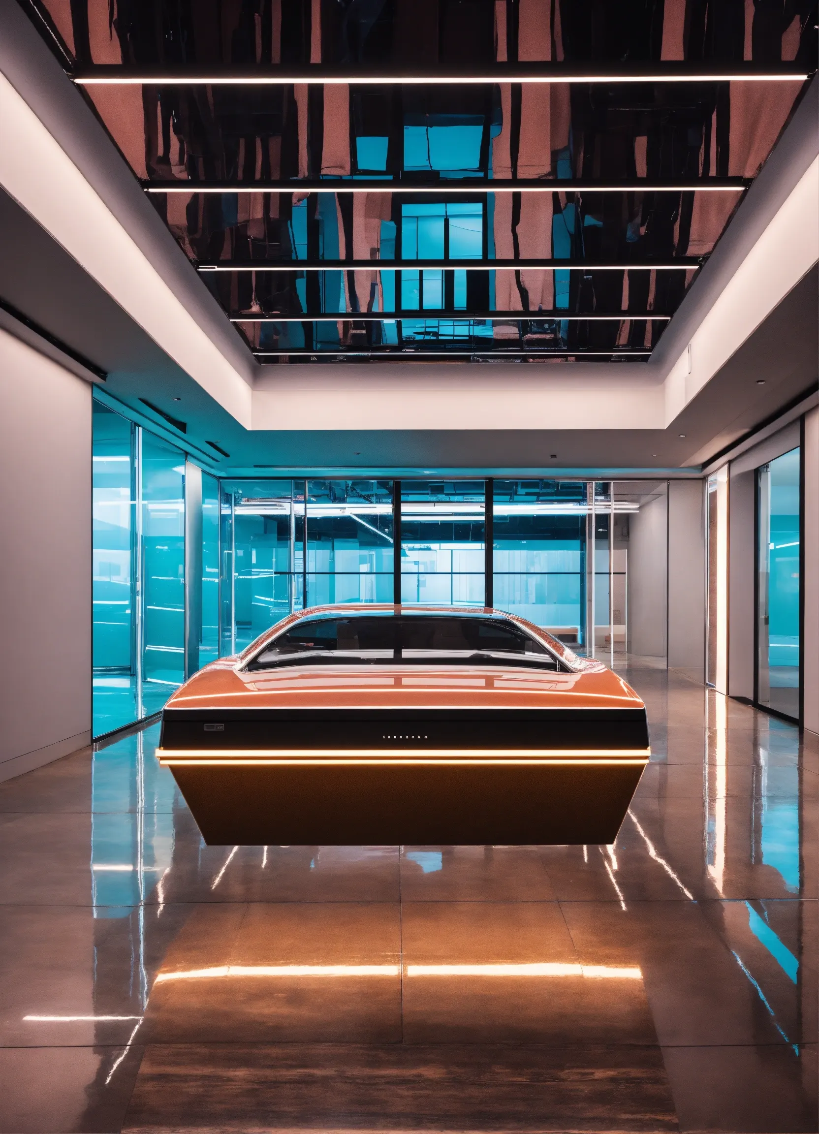 Premium reflective ceiling panel